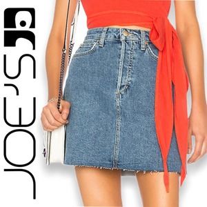 NWT New Joe's Jeans Bella Mini Skirt High Rise A-line